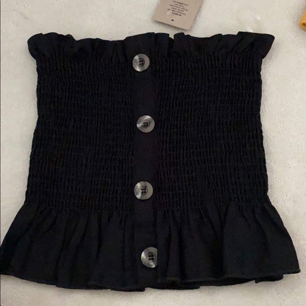 Pitaya smocked tube top